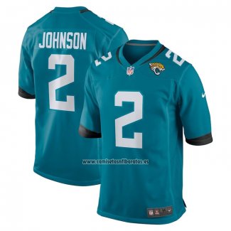 Camiseta NFL Game Jacksonville Jaguars D'Ernest Johnson Verde1