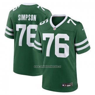 Camiseta NFL Game New York Jets John Simpson Verde