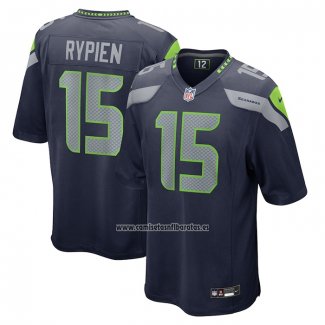 Camiseta NFL Game Seattle Seahawks Brett Rypien Azul