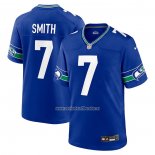 Camiseta NFL Game Seattle Seahawks Geno Smith Throwback Azul