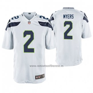 Camiseta NFL Game Seattle Seahawks Jason Myers Blanco