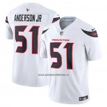 Camiseta NFL Limited Houston Texans Will Anderson Jr. Vapor F.U.S.E. Blanco