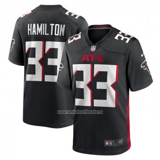 Camiseta NFL Game Atlanta Falcons Antonio Hamilton Negro