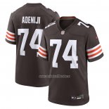 Camiseta NFL Game Cleveland Browns Hakeem Adeniji Marron