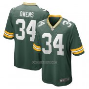 Camiseta NFL Game Green Bay Packers Jonathan Owens Verde