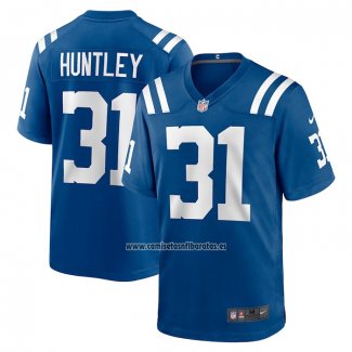 Camiseta NFL Game Indianapolis Colts Jason Huntley Azul