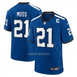 Camiseta NFL Game Indianapolis Colts Zack Moss Indiana Nights Alterno Azul