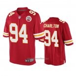 Camiseta NFL Game Kansas City Chiefs Taco Charlton Rojo