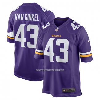 Camiseta NFL Game Minnesota Vikings Andrew Van Ginkel Violeta