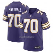 Camiseta NFL Game Minnesota Vikings Jim Marshall Classic Retired Violeta