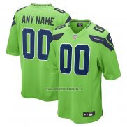 Camiseta NFL Game Seattle Seahawks Alterno Personalizada Verde