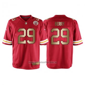 Camiseta NFL Gold Game Kansas City Chiefs Berry Rojo