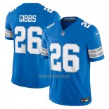 Camiseta NFL Limited Detroit Lions Jahmyr Gibbs Vapor F.U.S.E. Azul