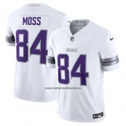 Camiseta NFL Limited Minnesota Vikings Randy Moss Alterno Vapor F.U.S.E. Retired Blanco