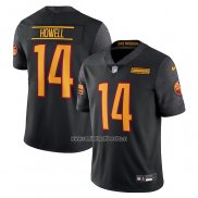 Camiseta NFL Washington Commanders Sam Howell Alterno Vapor Untouchable Negro