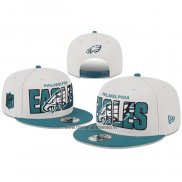 Gorra Philadelphia Eagles Adjustable 9FIFTY Blanco Verde