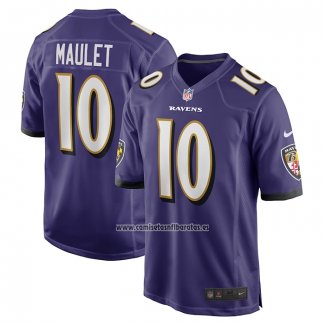 Camiseta NFL Game Baltimore Ravens Arthur Maulet Violeta