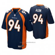 Camiseta NFL Game Denver Broncos 94 Mctelvin Agim Azul