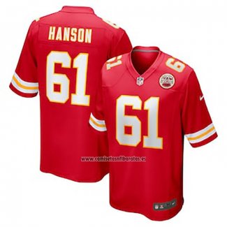 Camiseta NFL Game Kansas City Chiefs C.J. Hanson Rojo