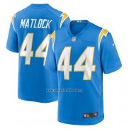 Camiseta NFL Game Los Angeles Chargers Scott Matlock Azul1