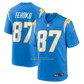 Camiseta NFL Game Los Angeles Chargers Simi Fehoko Azul