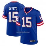 Camiseta NFL Game New York Giants Tommy DeVito Alterno Azul