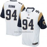 Camiseta NFL Game Nino Los Angeles Rams Quinn Blanco