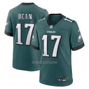 Camiseta NFL Game Philadelphia Eagles Nakobe Dean Verde