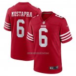 Camiseta NFL Game San Francisco 49ers Malik Mustapha Rojo