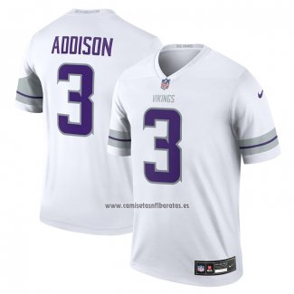 Camiseta NFL Legend Minnesota Vikings Jordan Addison Alterno Blanco