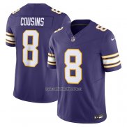 Camiseta NFL Limited Minnesota Vikings Kirk Cousins Vapor F.U.S.E. Violeta2