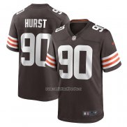 Camiseta NFL Game Cleveland Browns Maurice Hurst Marron