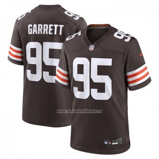 Camiseta NFL Game Cleveland Browns Myles Garrett Negro