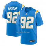 Camiseta NFL Game Los Angeles Chargers Justin Eboigbe Azul