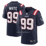 Camiseta NFL Game New England Patriots Keion White Azul