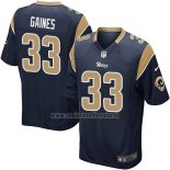 Camiseta NFL Game Nino Los Angeles Rams Gaines Negro