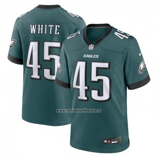 Camiseta NFL Game Philadelphia Eagles Devin White Verde