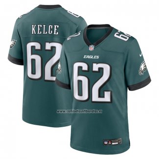 Camiseta NFL Game Philadelphia Eagles Jason Kelce Verde2