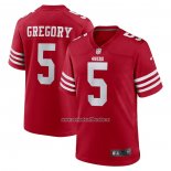 Camiseta NFL Game San Francisco 49ers Randy Gregory Rojo