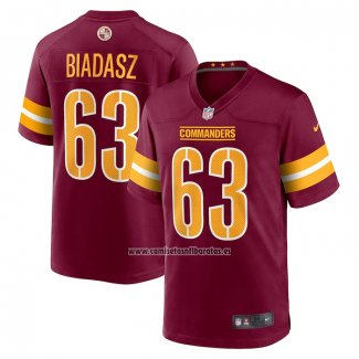 Camiseta NFL Game Washington Commanders Tyler Biadasz Rojo