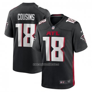 Camiseta NFL Game Atlanta Falcons Kirk Cousins Negro