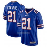 Camiseta NFL Game Buffalo Bills Mike Edwards Azul