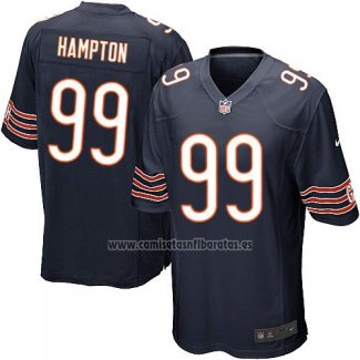 Camiseta NFL Game Chicago Bears Hampton Blanco Negro