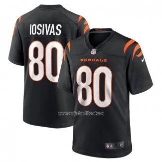 Camiseta NFL Game Cincinnati Bengals Andrei Iosivas Negro