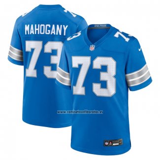 Camiseta NFL Game Detroit Lions Christian Mahogany Azul