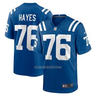 Camiseta NFL Game Indianapolis Colts Ryan Hayes 76 Azul