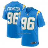 Camiseta NFL Game Los Angeles Chargers Christian Covington 96 Azul