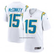 Camiseta NFL Game Los Angeles Chargers Ladd McConkey Blanco