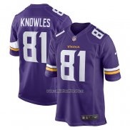 Camiseta NFL Game Minnesota Vikings Malik Knowles Violeta