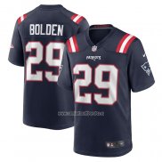 Camiseta NFL Game New England Patriots Isaiah Bolden Azul